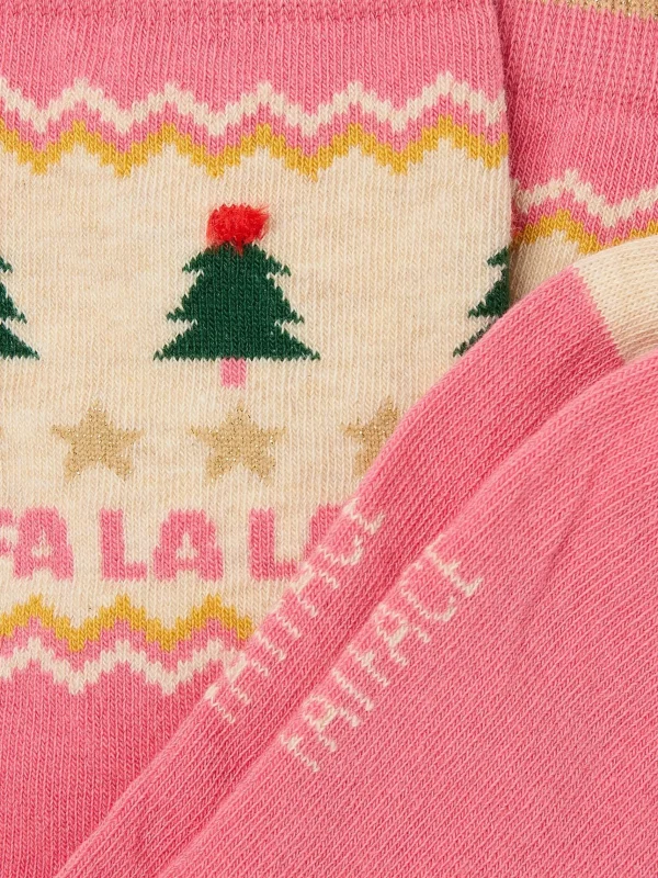 Womens Fa La La Socks 1 Pack*FatFace Shop