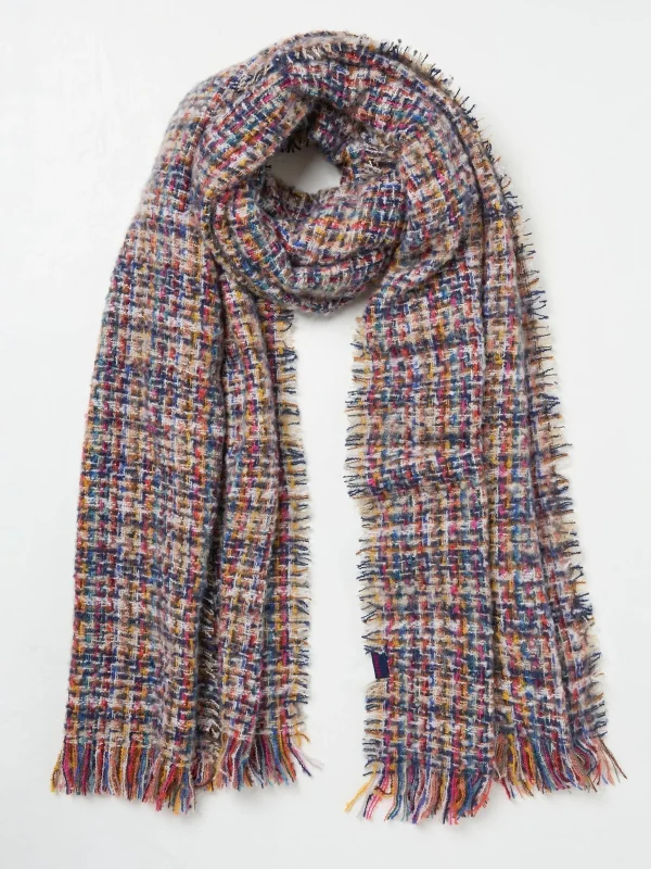 Pippa Check Scarf*FatFace Outlet