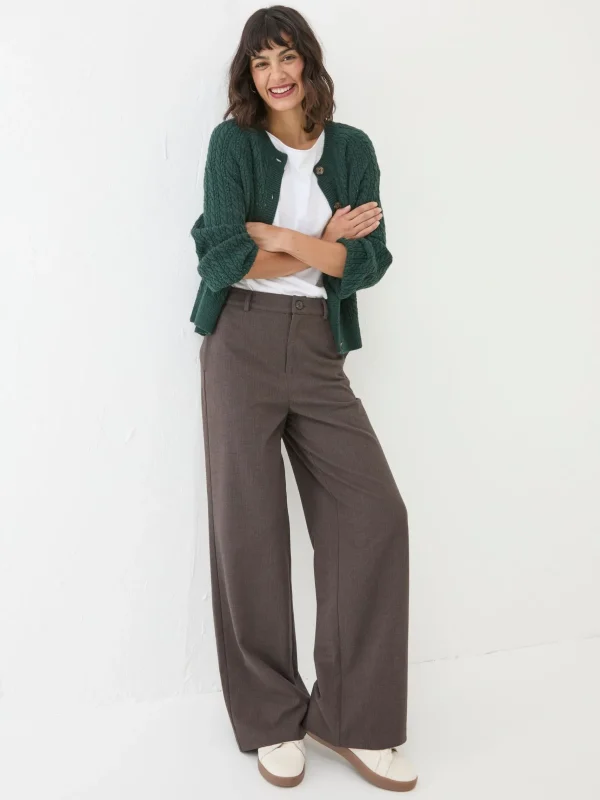 Presley Herringbone Trousers*FatFace Cheap