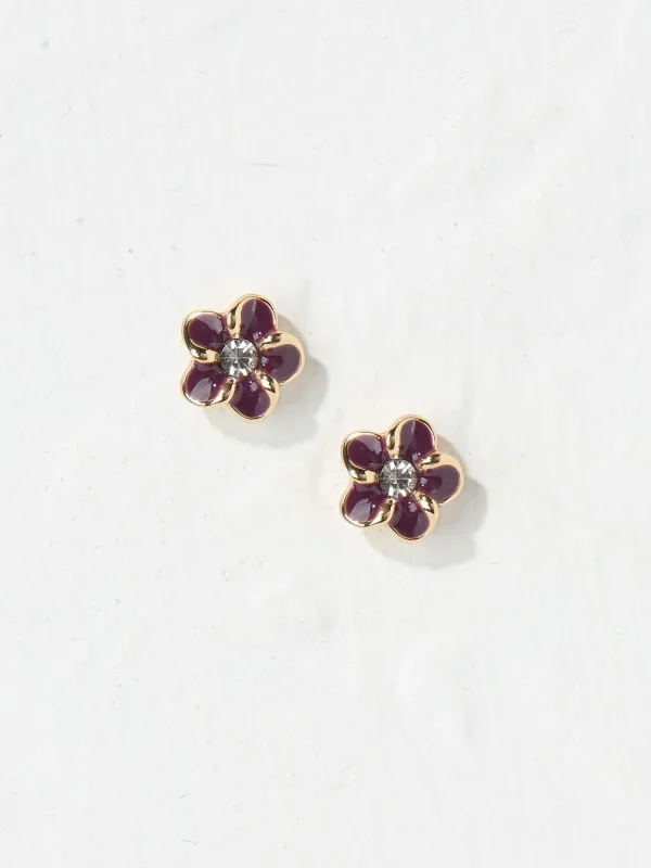 Enamel Flower Stud Earrings*FatFace Discount