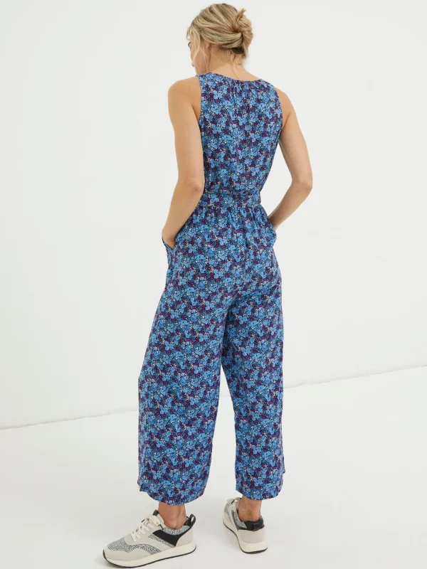 Ink Floral Jumpsuit*FatFace Discount