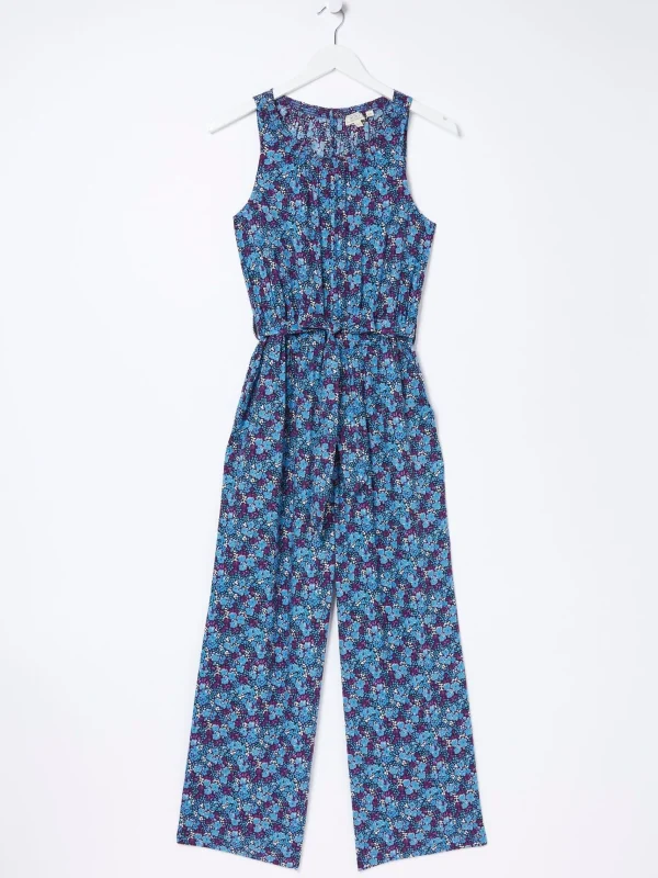 Ink Floral Jumpsuit*FatFace Discount