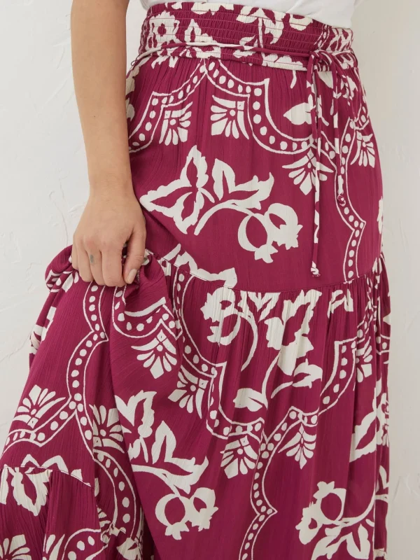 Wallpaper Floral Maxi Skirt*FatFace Best Sale