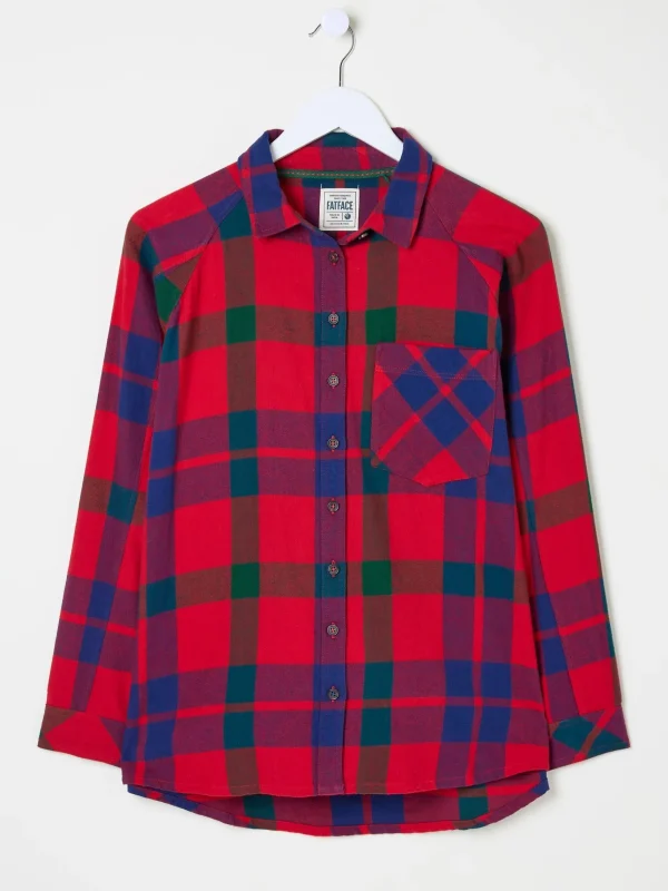 Bessie Check 100% Cotton Shirt*FatFace Best