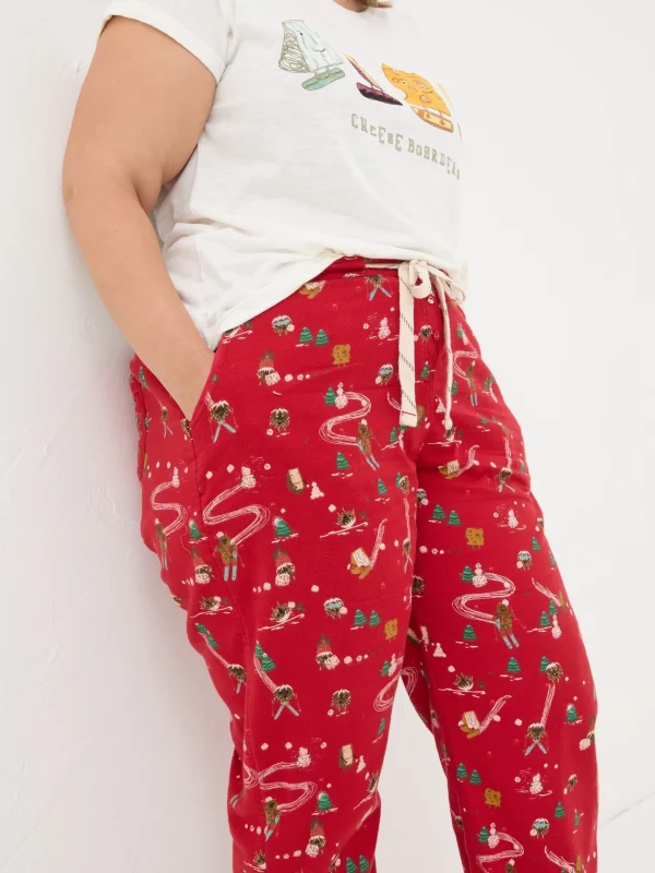 Eva Food Print Pyjama Bottoms*FatFace Store