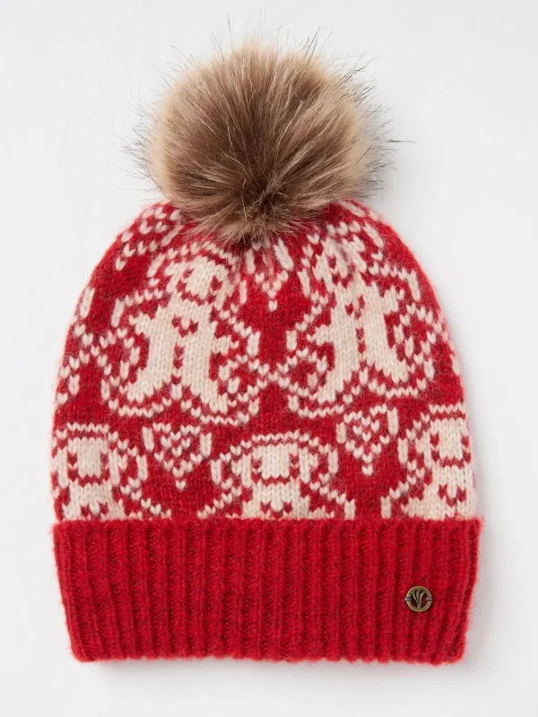 Ginger Bread Beanie Hat*FatFace Sale