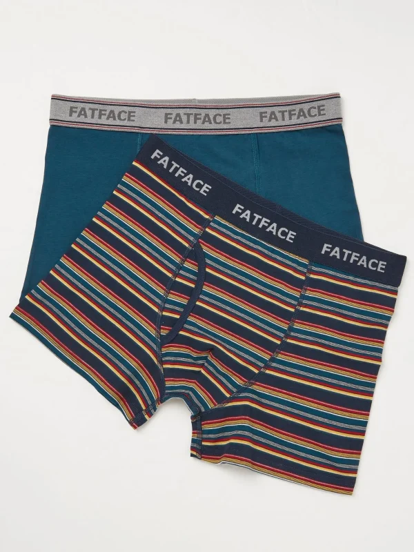 Salcombe Stripe Boxers 2 Pack*FatFace Cheap