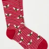 Womens Bee Stripe Socks 1 Pack*FatFace Best