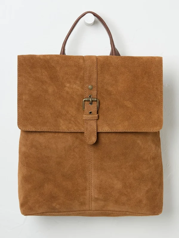 Rue Suede Rucksack*FatFace Discount