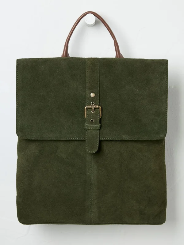 Rue Suede Rucksack*FatFace Cheap