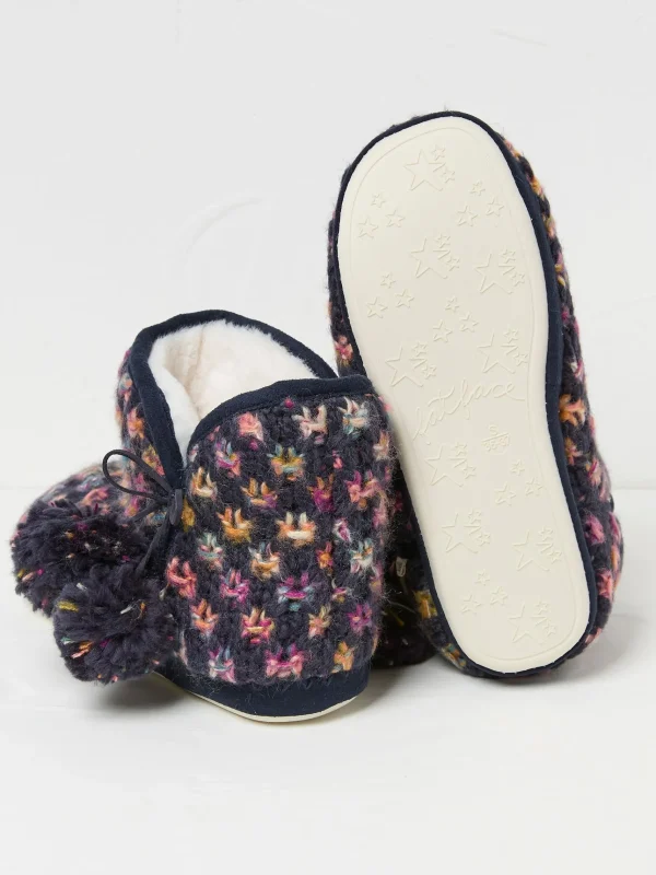 Sara Knit Slippers Boots*FatFace Store