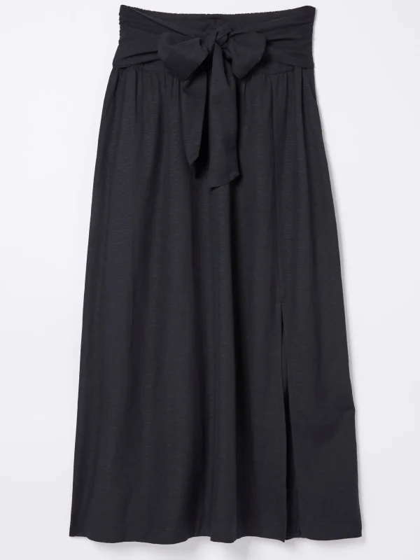 Sascha Midi Skirt With Linen*FatFace Shop