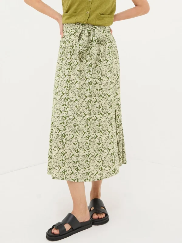 Sascha Damask Floral Midi Skirt*FatFace New