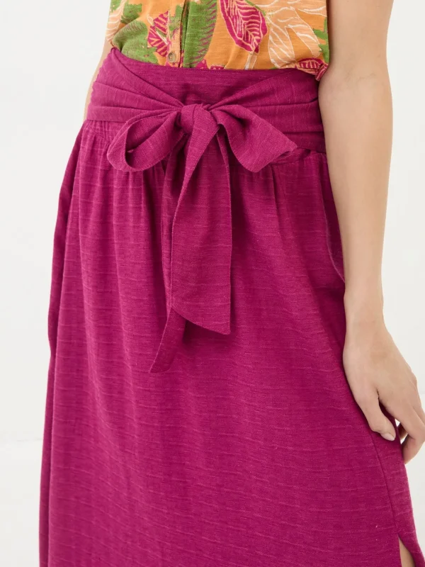 Sascha Midi Skirt With Linen*FatFace Online