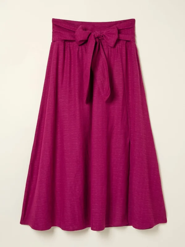 Sascha Midi Skirt With Linen*FatFace Online