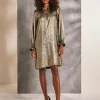 Silas Metallic Dress*FatFace Sale