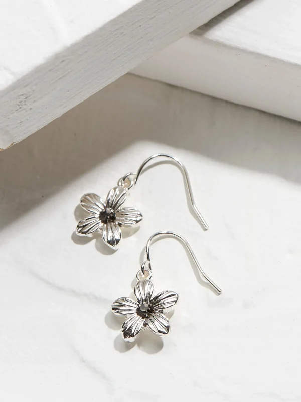 Tone Floral Drop Earrings*FatFace Cheap