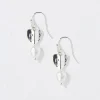 Tone Heart Pearl Earrings*FatFace New