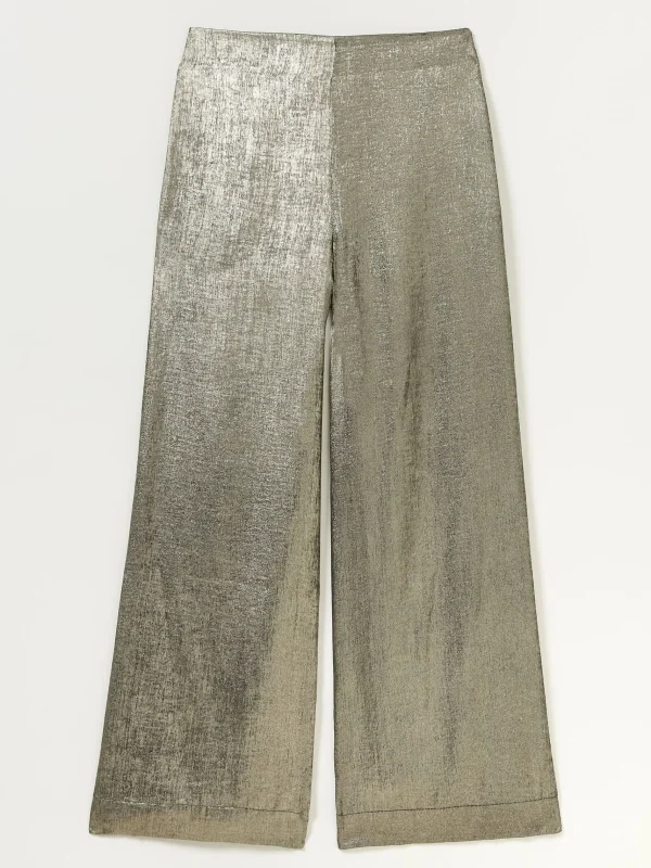 Sofia Metallic Trousers*FatFace Cheap