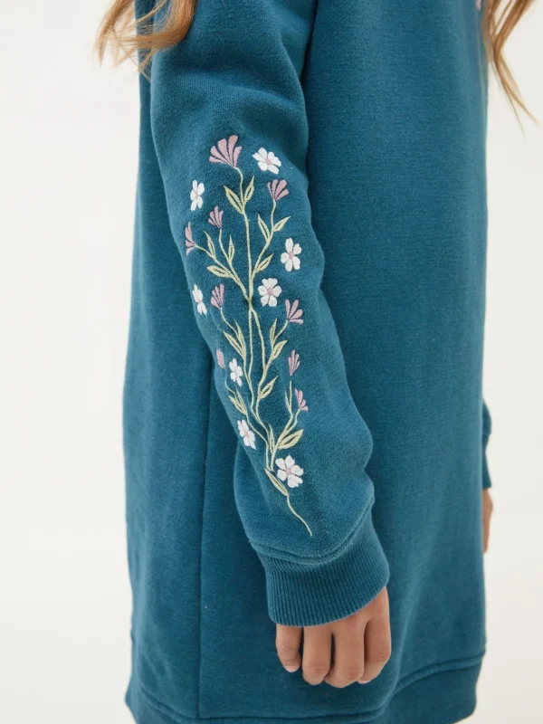 Embroidered Sweat Dress*FatFace Shop