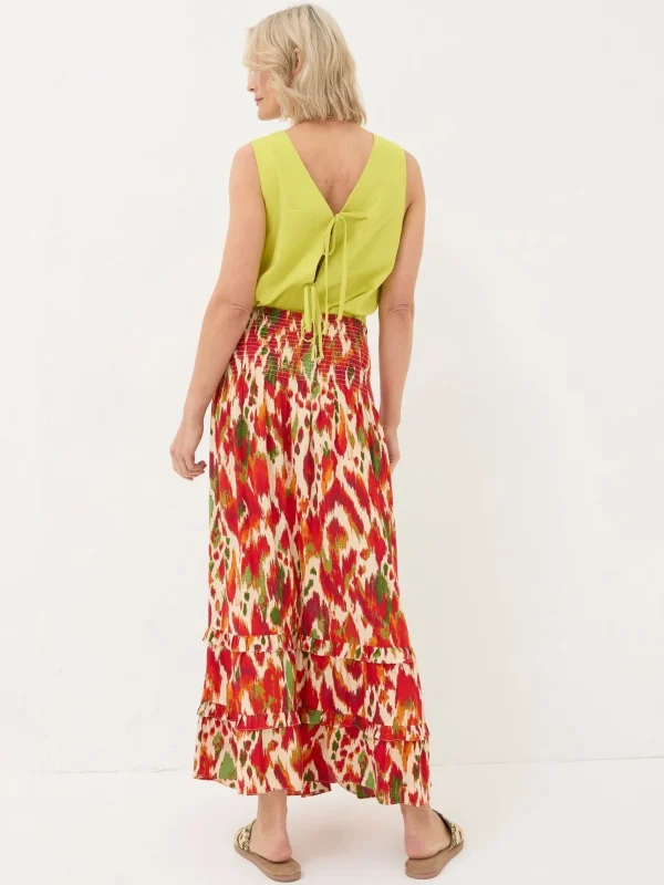 Tegan Paradise Ikat Maxi Skirt*FatFace Discount