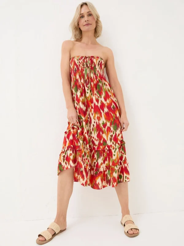 Tegan Paradise Ikat Maxi Skirt*FatFace Discount