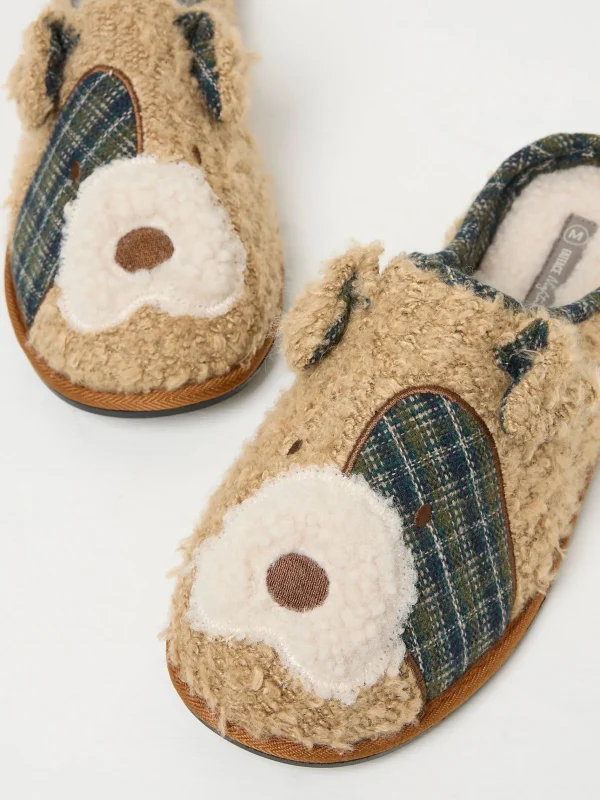 Tobi Terrier Dog Slippers*FatFace Online