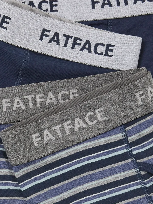 West Bay Stripe Boxers 2 Pack*FatFace Best