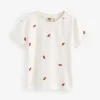 Fruit Emb 100% Cotton T-Shirt*FatFace Cheap