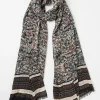 Wild Ditsy Lightweight Printed Scarf*FatFace Fashion