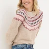 Wild Fairisle Yoke Jumper*FatFace Store