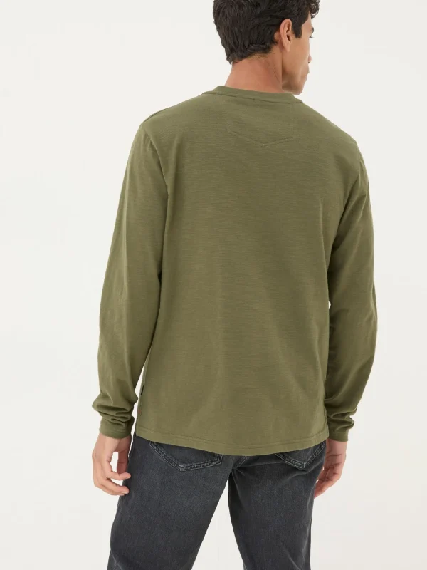 Woodside Long Sleeve Henley T Shirt*FatFace Sale