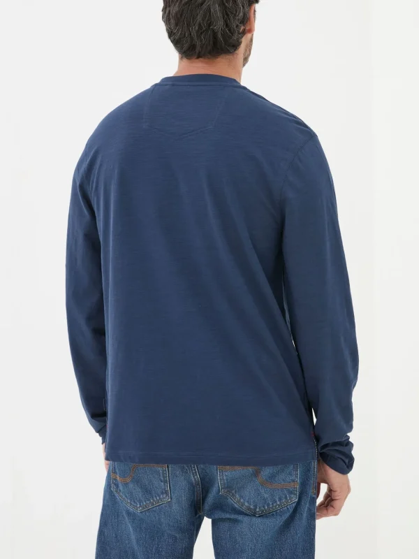 Woodside Long Sleeve Henley T Shirt*FatFace Hot