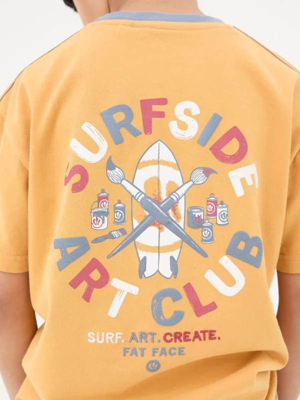 Art Graphic Jersey T-Shirt*FatFace Outlet