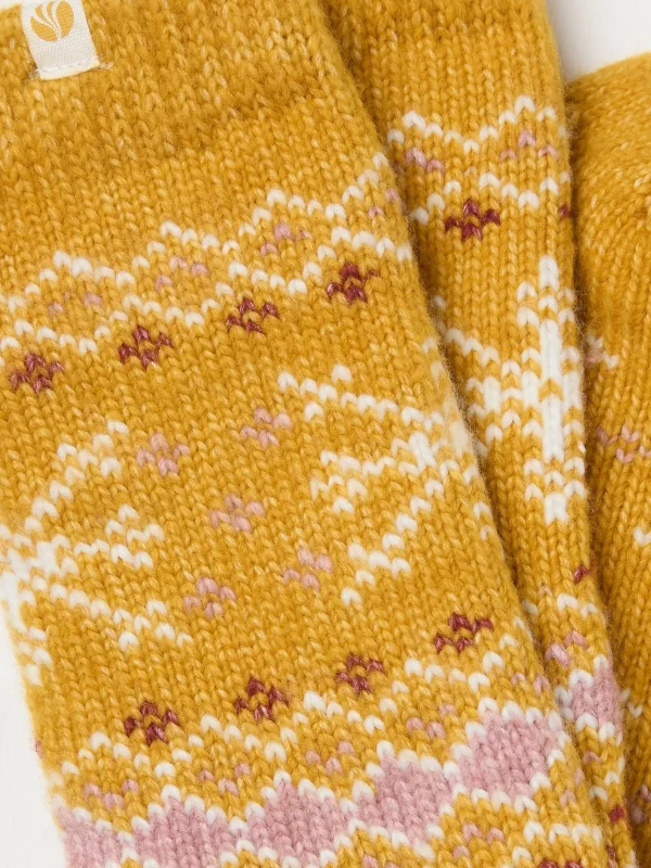 Fairisle Pattern Supersoft Socks*FatFace Sale